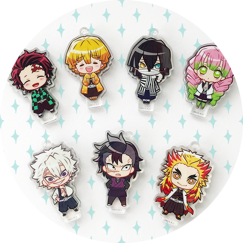 demon slayer kimetsu no yaiba goods tanjiro zenitsu obanai mitsuri sanemi genya rengoku