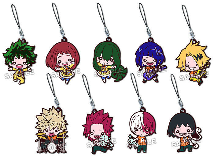 boku no hero academia u.a. school festival nitotan midoriya uraraka jirou bakugou denki kirishima todoroki sero