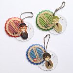 Bungo Stray Dogs Puchi Doll Acrylic Slide Keychains chuuya doppo dazai
