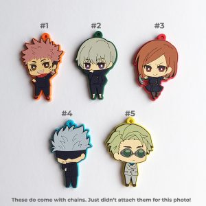 Jujutsu Kaisen Sega Rubber Straps [Buy Now]