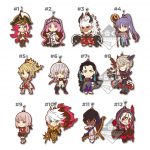 Fate/Grand Order Ichiban Kuji Rubber Straps