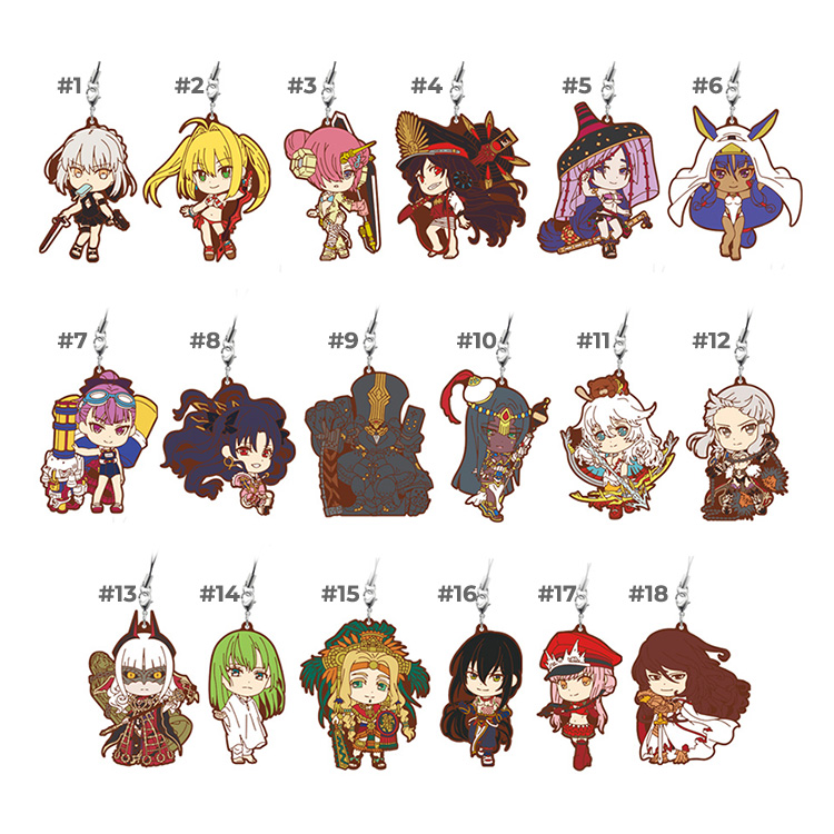 fate-rubber-022 Fate/Grand Order Ichiban Kuji Summer! Swimwear! Rubber Straps Vol.2