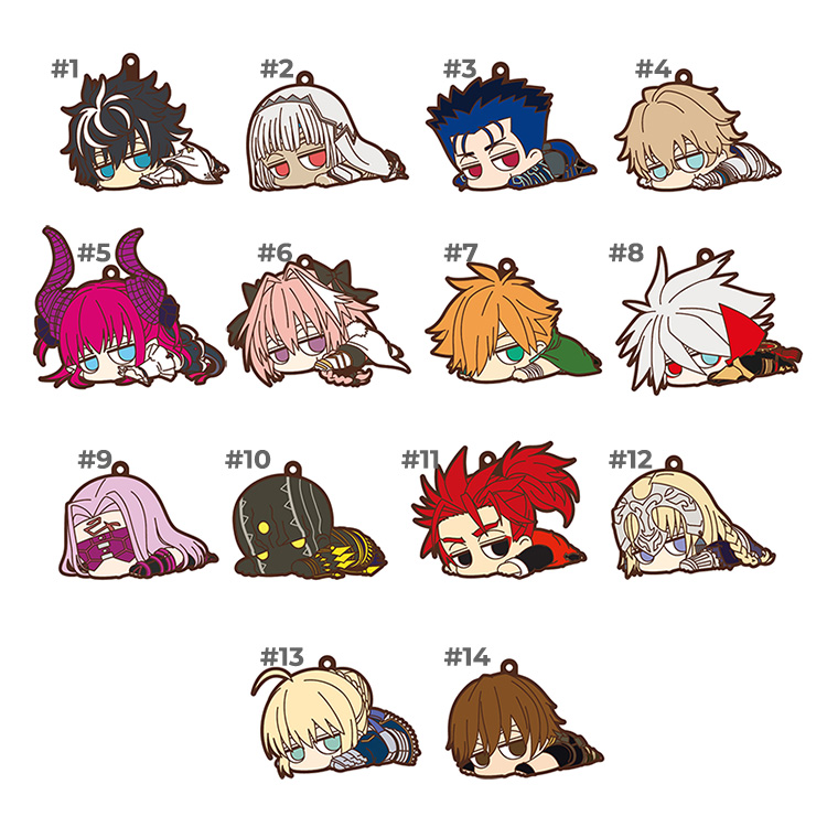 fate-rubber-025 Fate/EXTELLA LINK Daru-n Rubber Straps Vol.1