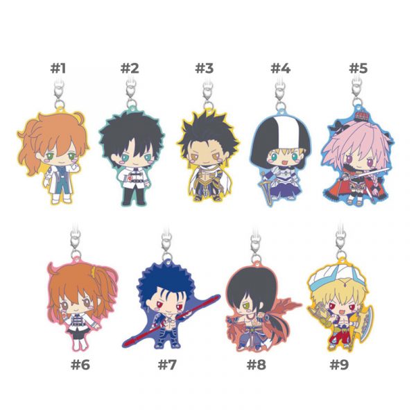 Fate/Grand Order x Sanrio Rubber Straps