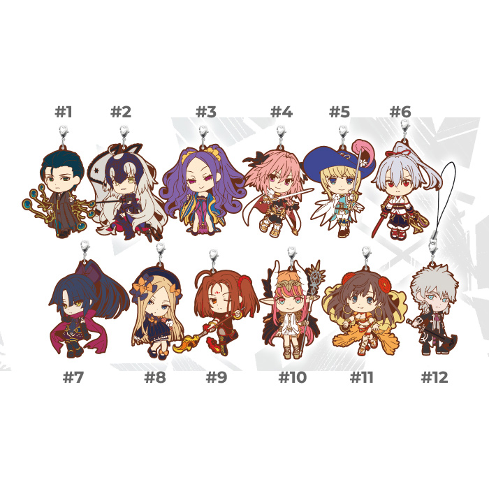 fate-rubber-031 Fate/Grand Order: Epic of Remnant Ichiban Kuji Rubber Straps