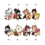 Gintama Tsunagete 3-Z Cafe Rubber Straps