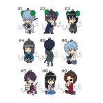 Gintama Kurokono Tasuke Rubber Straps