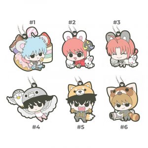 Gintama Prince Hata's Animal Paradise Rubber Straps Vol.1
