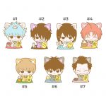 Gintama Prince Hata's Animal Paradise Vol.3 Lucky Cats Rubber Straps