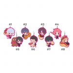 Gintama Gashapon Sugar Intake Festival Rubber Straps