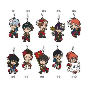Gintama Ichiban Kuji Natsu Demo Hame wa Hazushi Sugicha Ikenai Rubber Straps