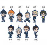 Haikyuu Ichiban Kuji Karasuno Trash Heap Battle Rubber Straps