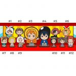 Haikyuu Ichiban Kuji New Year Food Rubber Straps
