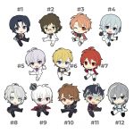 Idolish7 Petanko Rubber Straps Vol.2
