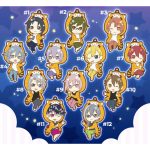 Idolish7 Ichiban Kuji Rascalish7 Together Night Time Rubber Straps