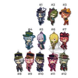 Idolish7 Ichiban Kuji Wonderland in the Dark Rubber Straps