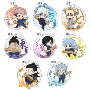 buy Jujutsu Kaisen Fudemame Acrylic Charms Vol.2 yuuji gojo nanami geto mahito