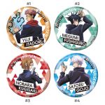 jujutsu kaisen jjk 711 seven eleven badges yuuji megumi nobara gojo