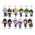Kuroko no Basket Ichiban Kuji Cultural Festival Rubber Straps