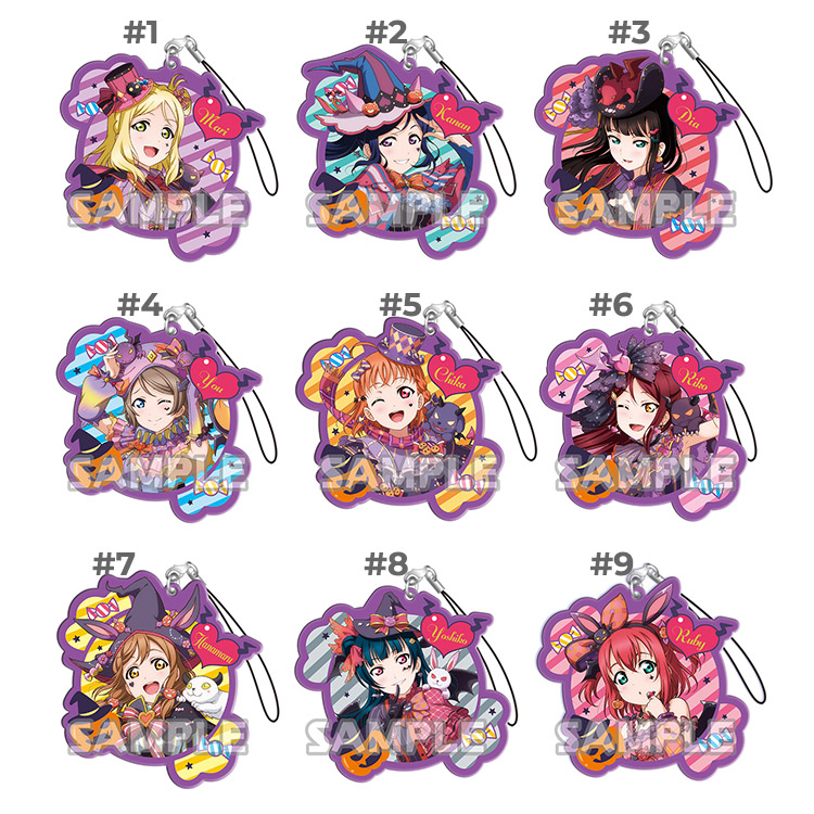 lls-acrylic-003 Love Live Sunshine Halloween Acrylic Straps