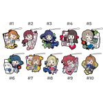 Love Live Sunshine Akame Kiyose Illustrated SEGA Collabo Cafe Rubber Straps