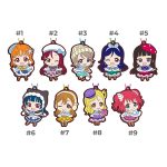 Love Live Sunshine Winter Gashapon Rubber Straps Vol.12