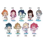 Love Live Sunshine Toys Works Collection Niitengomu! Vol.3 Rubber Straps
