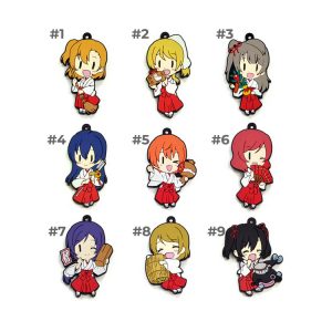 Love Live x Kanda Matsuri Rubber Straps