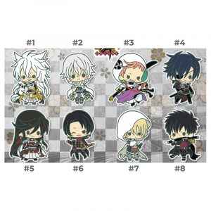 Touken Ranbu es series nino Rubber Straps Vol.2