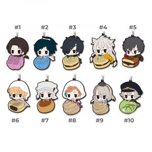 Touken Ranbu Minna no Kuji Rubber Straps