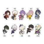 Touken Ranbu Toys Works Collection Niitengomu! Rubber Straps Vol.1