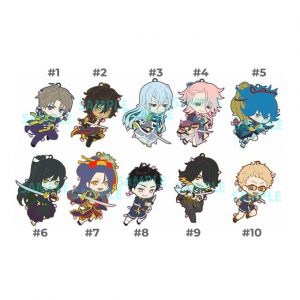 Touken Ranbu Toys Works Collection Niitengomu! Rubber Straps Vol.3