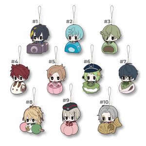 Touken Ranbu Minna no Kuji Wagashi Rubber Straps