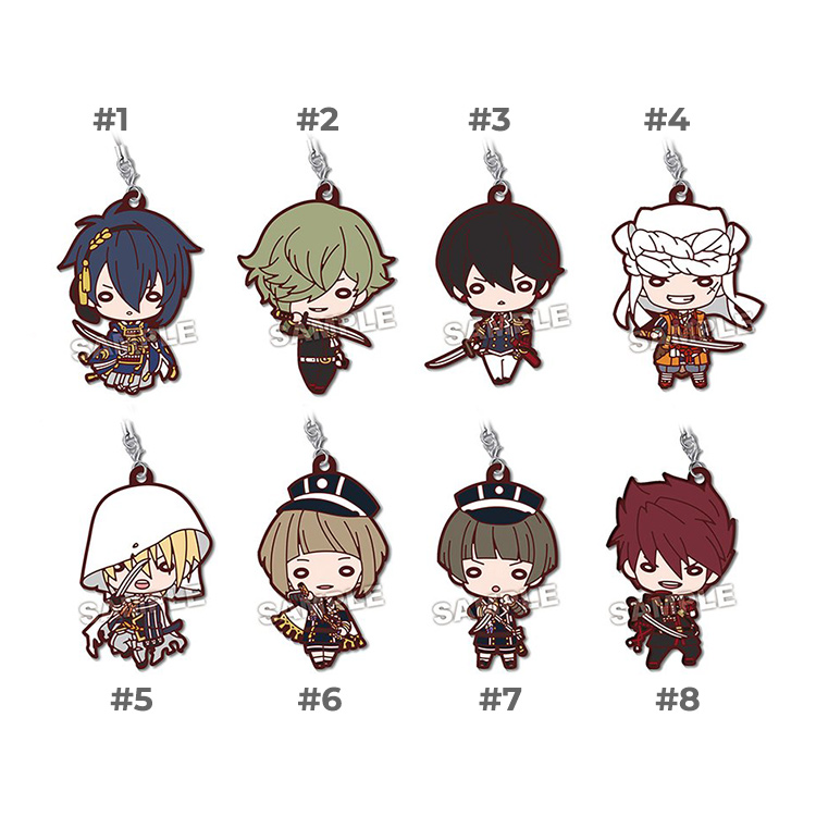 tourabu-rubber-033 Touken Ranbu Nitotan Rubber Straps Vol.4