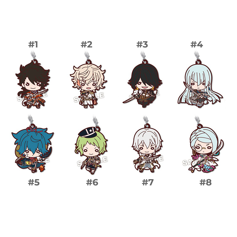 tourabu-rubber-034 Touken Ranbu Nitotan Rubber Straps Vol.2 - Tsurumaru - Image 1