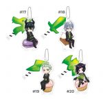 Twisted Wonderland Twin Acrylic Charm stand diasomnia, malleus draconia, silver, sebek zigvolt, lilia vanrouge