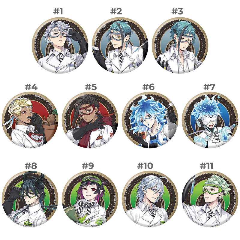 twisted-badges-008 Twisted Wonderland Gashapon Badges Vol.6 Lab Coat