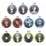 Twisted Wonderland Gashapon Badges Vol.8 Gym octavinelle scarabia ignihyde diasomnia